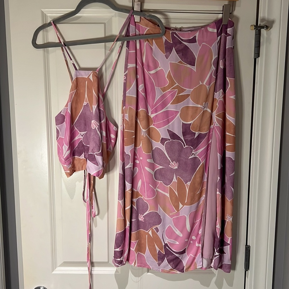 Lulus Tropical Escape two piece set